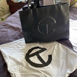 Medium Black Telfar Bag